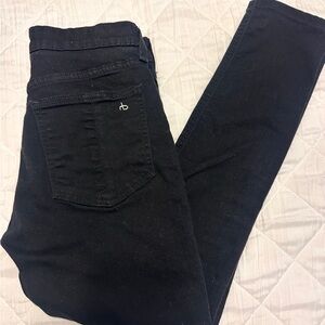 rag & bone Women's Black Skinny Jeans